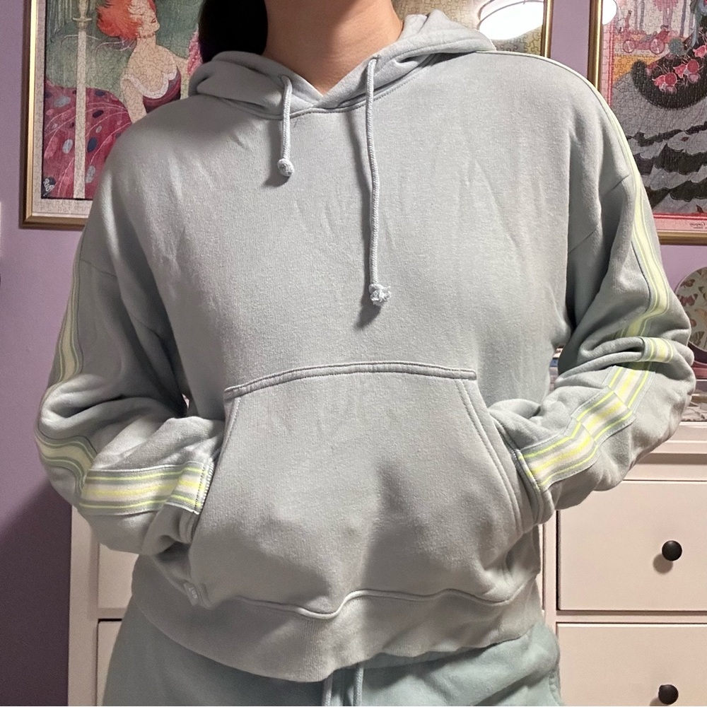 Aritzia TNA hoodie in sage